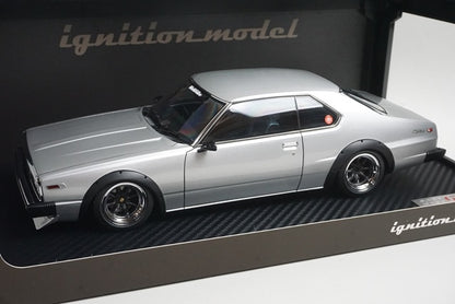 1:18 ignition model IG3465 Nissan Skyline 2000 GT-ES (C210) Silver