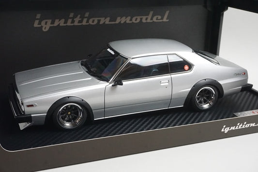 1:18 ignition model IG3465 Nissan Skyline 2000 GT-ES (C210) Silver