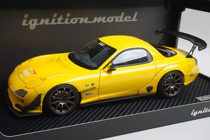 1:18 ignition model IG2043 Mazda RX-7 (FD3S) Feed Yellow