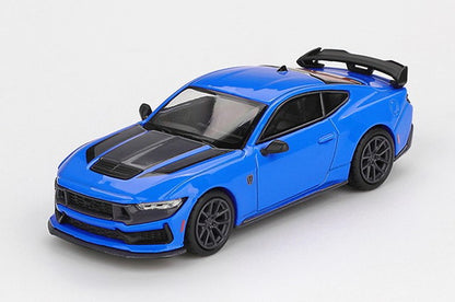 [ Pre-order ] MGT01141-BL TSM MINI-GT 1:64 Ford Mustang Dark Horse 2024 Grabber Blue (Left-hand drive) *Blister pack packaging