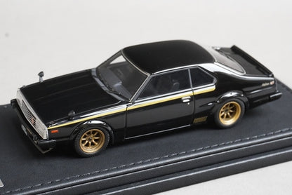 1:43 ignition model IG0122 Nissan Skyline 2000 Turbo GT-ES C211 Black model car