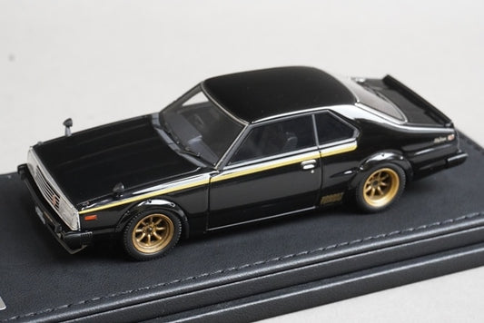 1:43 ignition model IG0122 Nissan Skyline 2000 Turbo GT-ES C211 Black model car