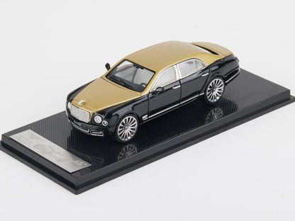 [ Pre-order ] SC Models 1:64 Bentley Mulsanne Sport Black Gold Top