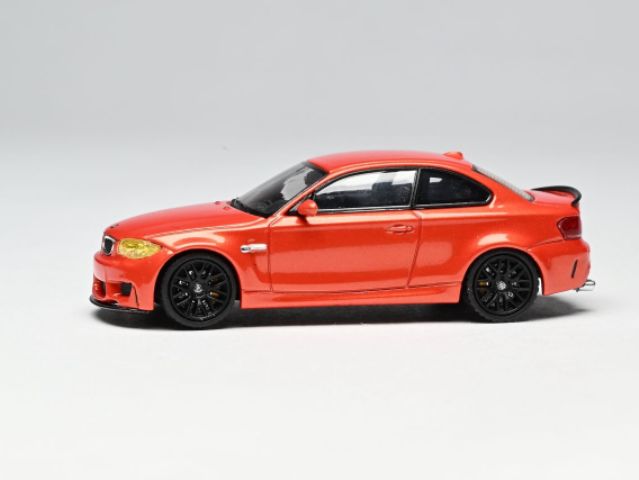 [ Pre-order ] 7CM Model 1:64 BMW 1M Coupe (E82) Valencia Orange Modified