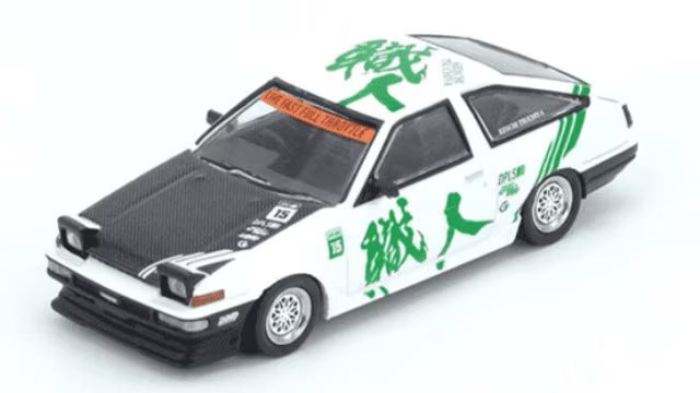IN64-AE86-KT INNO MODELS 1:64 Toyota Sprinter Trueno AE86 "Keiichi Tsuchiya"