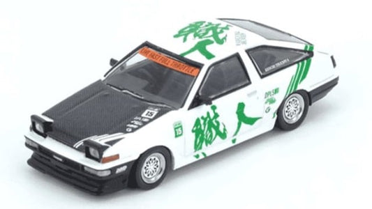 [ Pre-order ] IN64-AE86-KT INNO model 1:64 Toyota Sprinter Trueno AE86 "KEIICHI TSUCHIYA"
