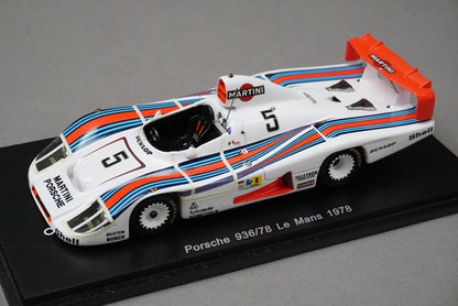 1:43 SPARK S4432 Porsche 936:78 Le Mans 1978 #5 Martini model car