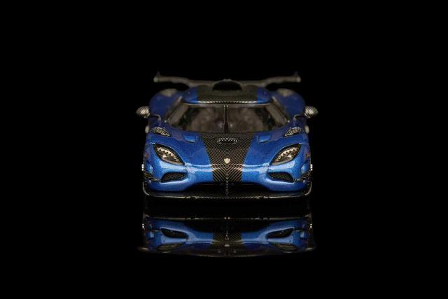 [ Pre-order ] SC Models 1:64 Koenigsegg RS Blue Carbon