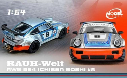 [ Pre-order ] ModelModel 1:64 RWB 964 Ichiban Boshi #8 *Blister pack