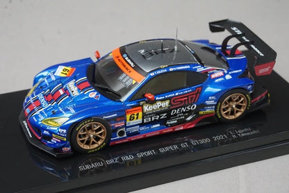 1:43 EBBRO 45803 Subaru BRZ R&D Sports Super GT300 2021 #61 Takuto Iguchi / Hideki Yamauchi