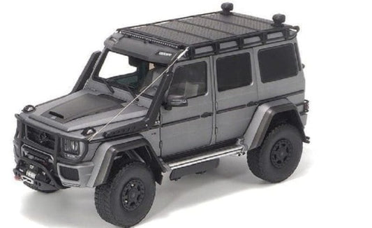 860307 Almost Real Model 1:18 Brabus 550 Adventure Mercedes-Benz G 500 2017 Monza Gray Magno model car