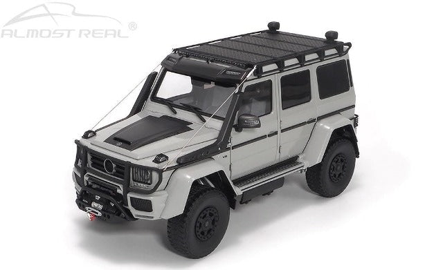 860306 Almost Real Model 1:18 Brabus 550 Adventure Mercedes-Benz G-Class 4×4 2017 Gray model car