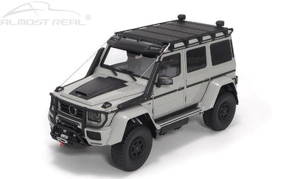 860306 Almost Real Model 1:18 Brabus 550 Adventure Mercedes-Benz G-Class 4×4 2017 Gray model car