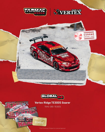 [ Pre-order ] T64G-080-TE3005 Tarmac Works 1:64 Vertex Ridge TE3005 Soarer