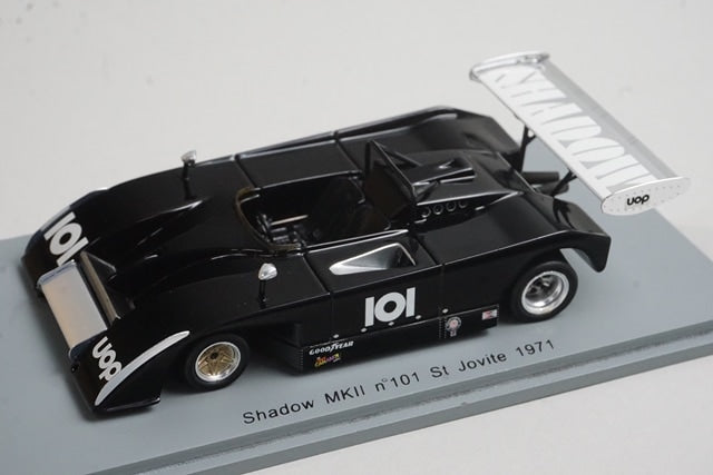 1:43 SPARK S1108 Shadow MK2 St. Jovite 1971 #101 J. Oliver model car