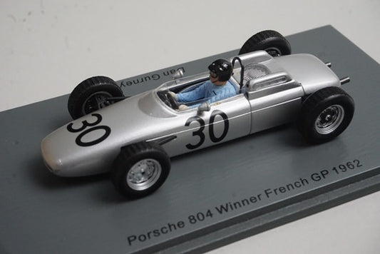 1:43 SPARK S7515 Porsche 804 French GP Winner 1962 #30 D. Gurney model car