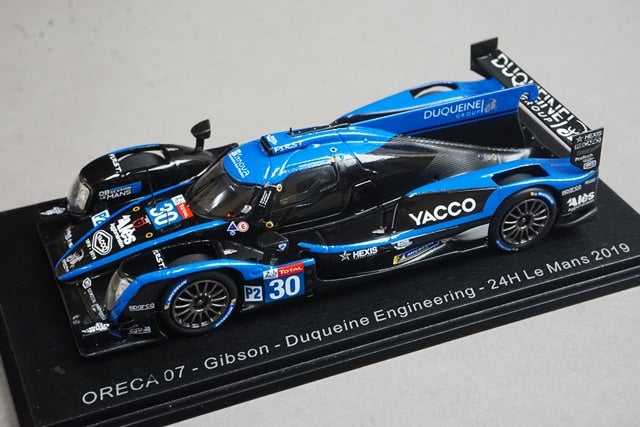 1:43 SPARK S7915 Oreca 07 Gibson Duquesne Engineering Le Mans 24H 2019 #30 model car