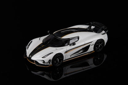 [ Pre-order ] SC art 1:64 Koenigsegg Regera Carbon Fiber Pearl White