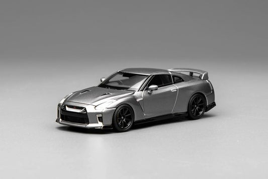 [ Pre-order ] M63515 MOTORHELIX 1:64 Nissan GT-R(R35) Track Edition Engineered by NISMO 2020 Dark Metal Gray