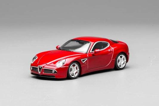 [ Pre-order ] M69051 MOTORHELIX 1:64 Alfa Romeo 8C Competizione 2008 Rosso Alfa