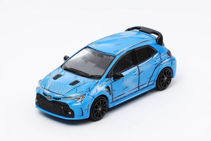 KS-041-555 GCD Gaincorp Products 1:64 Toyota GR Corolla Blue Manga model car