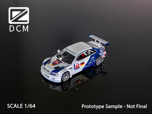 [ Pre-order ] DCM 1:64 M3 GTR E46 2001 #42