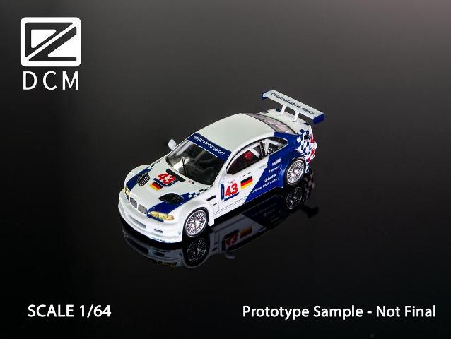 [ Pre-order ] DCM 1:64 M3 GTR E46 2001 #43