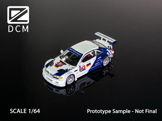 [ Pre-order ] DCM 1:64 M3 GTR E46 2001 #43