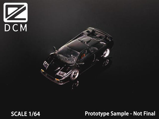 [ Pre-order ] DCM 1:64 Diablo GT Pearl Black