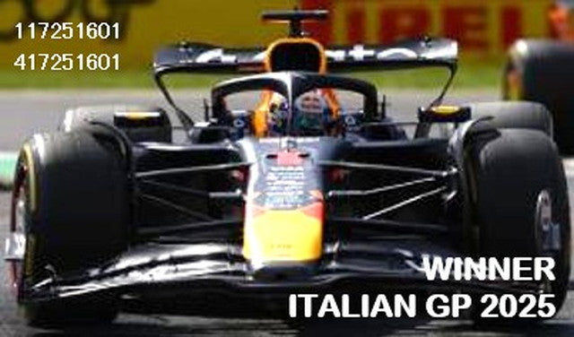 [ Pre-order ] 417251601 MINICHAMPS 1:43 Oracle Red Bull Racing RB21 F1 Italy GP 2025 Winner M. Verstappen #1