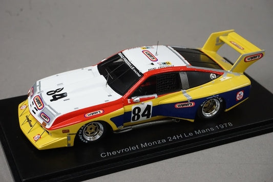 1:43 SPARK S4384 Chevrolet Monza Le Mans 24H 1978 #84 model car