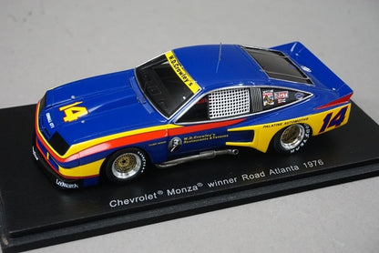 1:43 SPARK S0860 Chevrolet Monza Road Atlanta Winner 1976 #14 model car