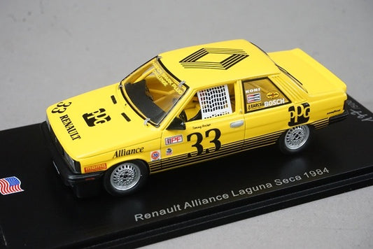 1:43 Spark US062 Renault Alliance Laguna Seca 1984 #33 T.Archer