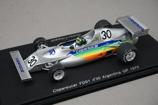 1:43 SPARK S3934 Copascar FD01 Argentine Grand Prix 1975 #30 W. Fittipaldi model car