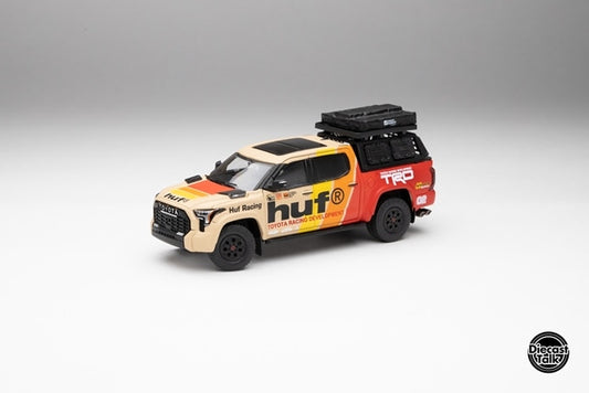 [ Pre-order ] DTGHUF-002 GCD Gaincorp Products 1:64 Toyota Tundra TRD PRO HUF x DiecastTalk Special Edition