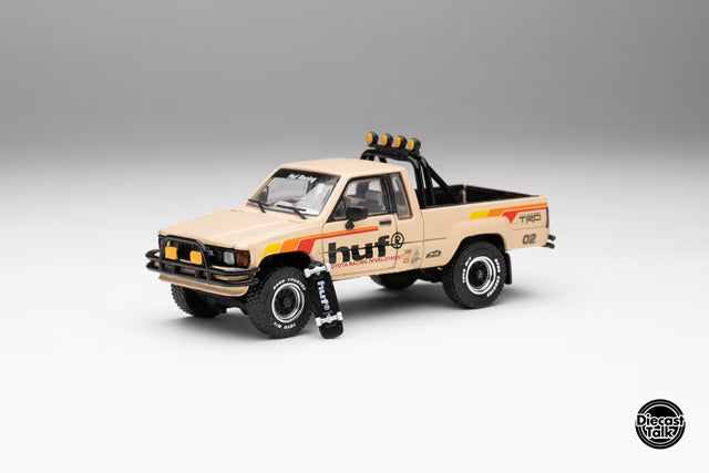 DTGHUF-003 GCD Gaincorp Products 1:64 Toyota Hilux SR5 4X4 HUF x DiecastTalk Special Edition