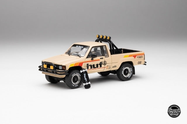 [ Pre-order ] DTGHUF-003 GCD Gaincorp Products 1:64 Toyota Hilux SR5 4X4 HUF x DiecastTalk Special Edition