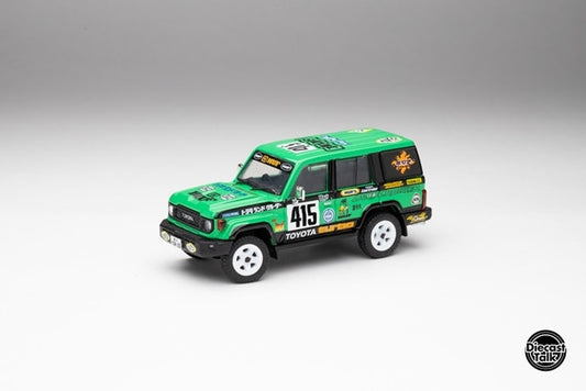 [ Pre-order ] DTGHUF-004 GCD Gaincorp Products 1:64 Toyota Land Cruiser 70 HUF x DiecastTalk Special Edition