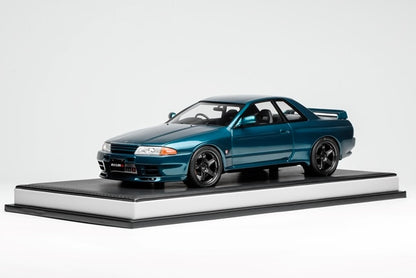 MH027MG MOTORHELIX 1:18 Nissan Skyline GT-R (R32) Customized Version Midnight Green model car