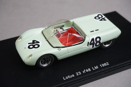 1:43 Spark S0253 Lotus 23 Le Mans 1962 #48 L. Reston T. Shelley model car