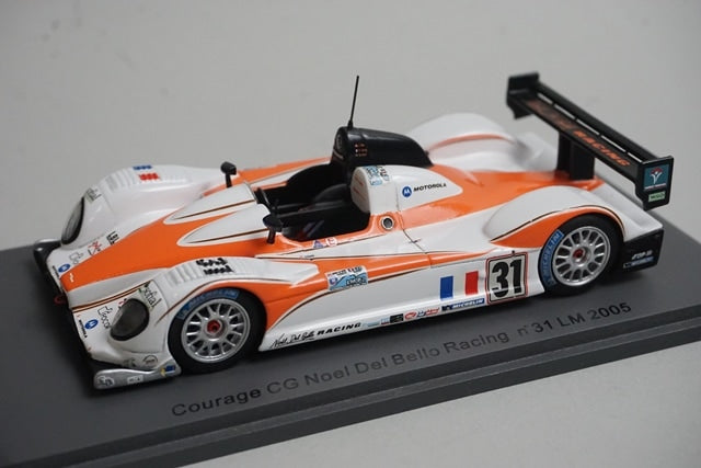 1:43 Spark S0130 Courage CG Noel Del Bello Racing Le Mans 2005 #31 model car