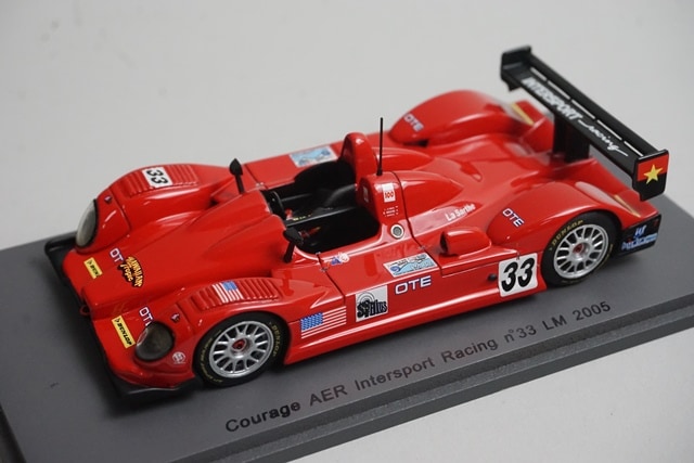 1:43 Spark S0131 Courage AER Intersport Racing Le Mans 2005 #33 model car
