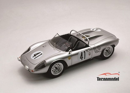 [ Pre-order ] TM18-306D Tecnomodel 1:18 Porsche 718 WRS Sebring 12 Hours 1964 #41 E. Barth - H. Linge