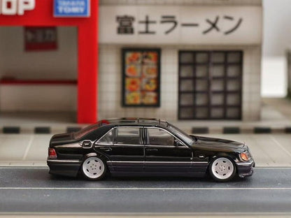 [ Pre-order ] SW Street Weapon 1:64 Benz S600 W140 Black