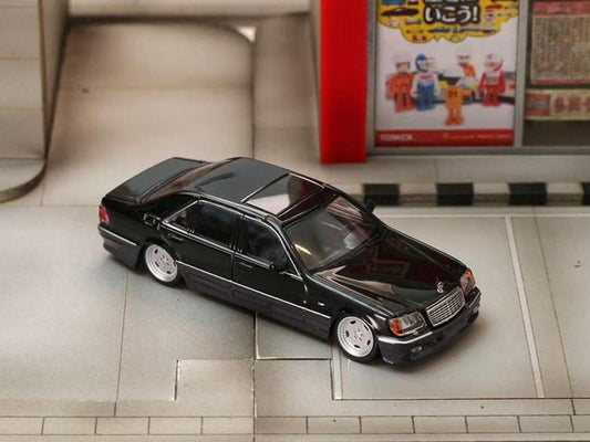 [ Pre-order ] SW Street Weapon 1:64 Benz S600 W140 B/Black Gray