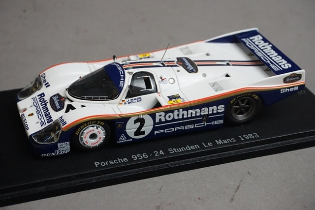 1:43 Spark CA-BEL-13 SB Collection Custom Order Porsche 956 Le Mans 1983 #2