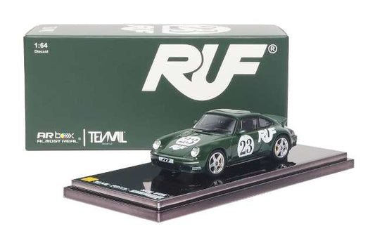 [ Pre-order ] 680201011 AR Box x Tenmil [ Almost Real Model ] 1:64 RUF SCR 2018 Duck Wing (911 SC) Irish Green #23 China Toy Show Exclusive