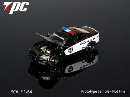 [ Pre-order ] TPC 1:64 Dodge Charger Pursuit Police Car
