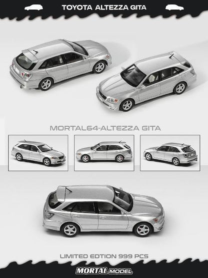 [ Pre-order ] MORTAL 1:64 Toyota Altezza Gita Silver