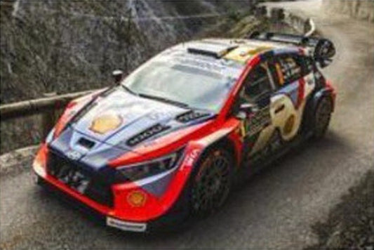 [ Pre-order ] S6908 Spark 1:43 Hyundai i20N Rally1 #8 Rally Monte Carlo 2025 O. Tanak - M. Jarveoja